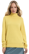 ТЕРМОСВИТЕР ЖЕНСКИЙ OVERSIZE ДВУХСЛОЙНЫЙ "NORVEG" MERINO&CASHMERE (КАШЕМИР+МЕРИНО) ЖЕЛТЫЙ
