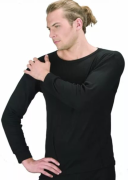 ТЕРМОФУФАЙКА МУЖСКАЯ "GUAHOO" OUTDOOR HEAVY (+10°C-40°С) ТОНКИЙ ГИБРИД С ШЕРСТЬЮ (9480/9470)