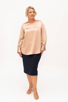 Юбка большие размеры артикул 221-4111-75/48 Lady Sharm