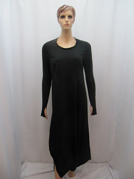 Черное трикотажное платье, Ж'ан и Параскева, арт.389