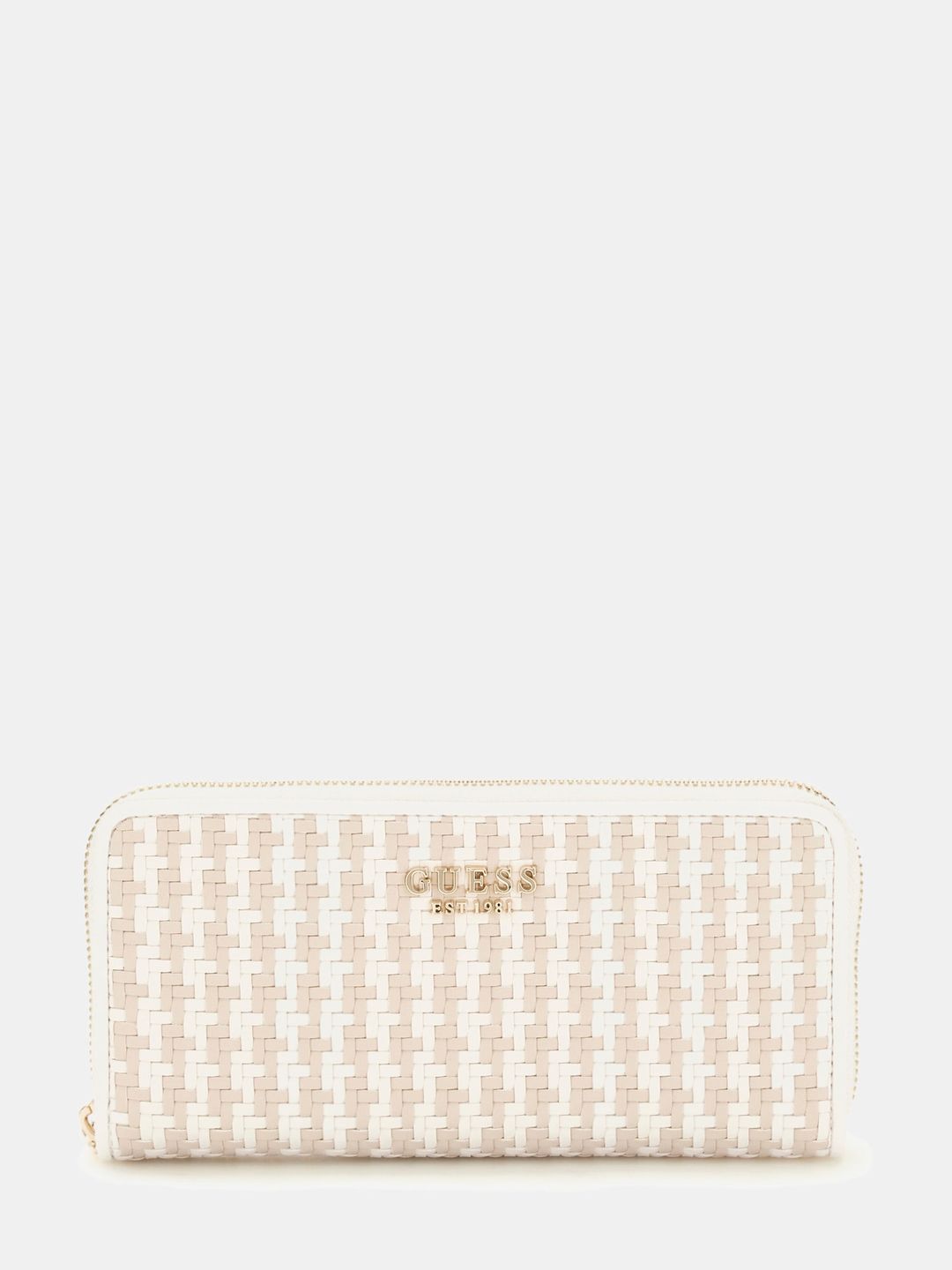 Кошелек Mirema Woven Maxi, белый мульти