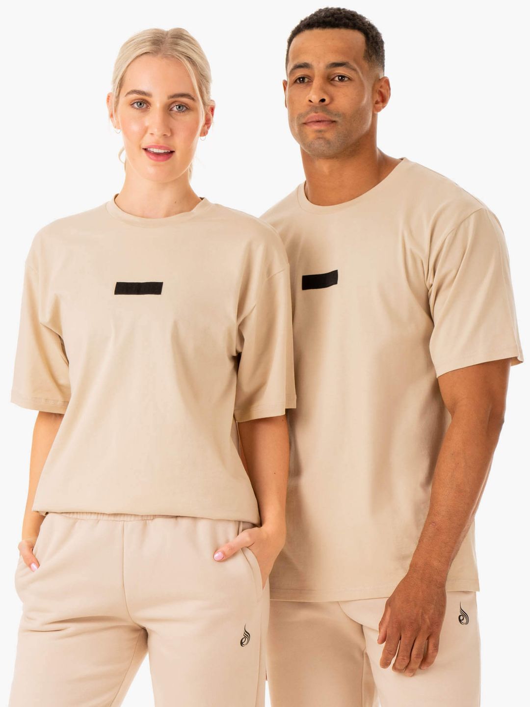 Футболка UNISEX OVERSIZED Sand