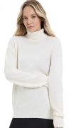 ТЕРМОСВИТЕР ЖЕНСКИЙ OVERSIZE ДВУХСЛОЙНЫЙ "NORVEG" MERINO&CASHMERE (КАШЕМИР+МЕРИНО) МОЛОЧНЫЙ