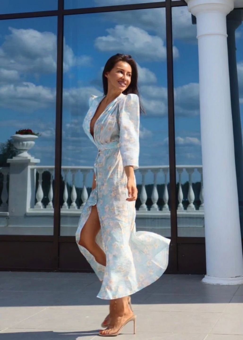 Платье "Мисс" голубой