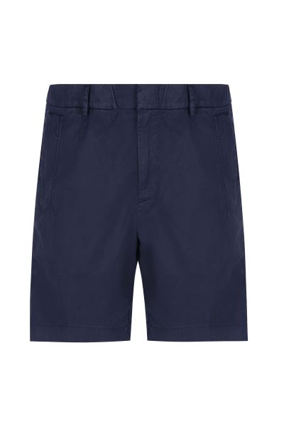 Синий  мужской шорты canali