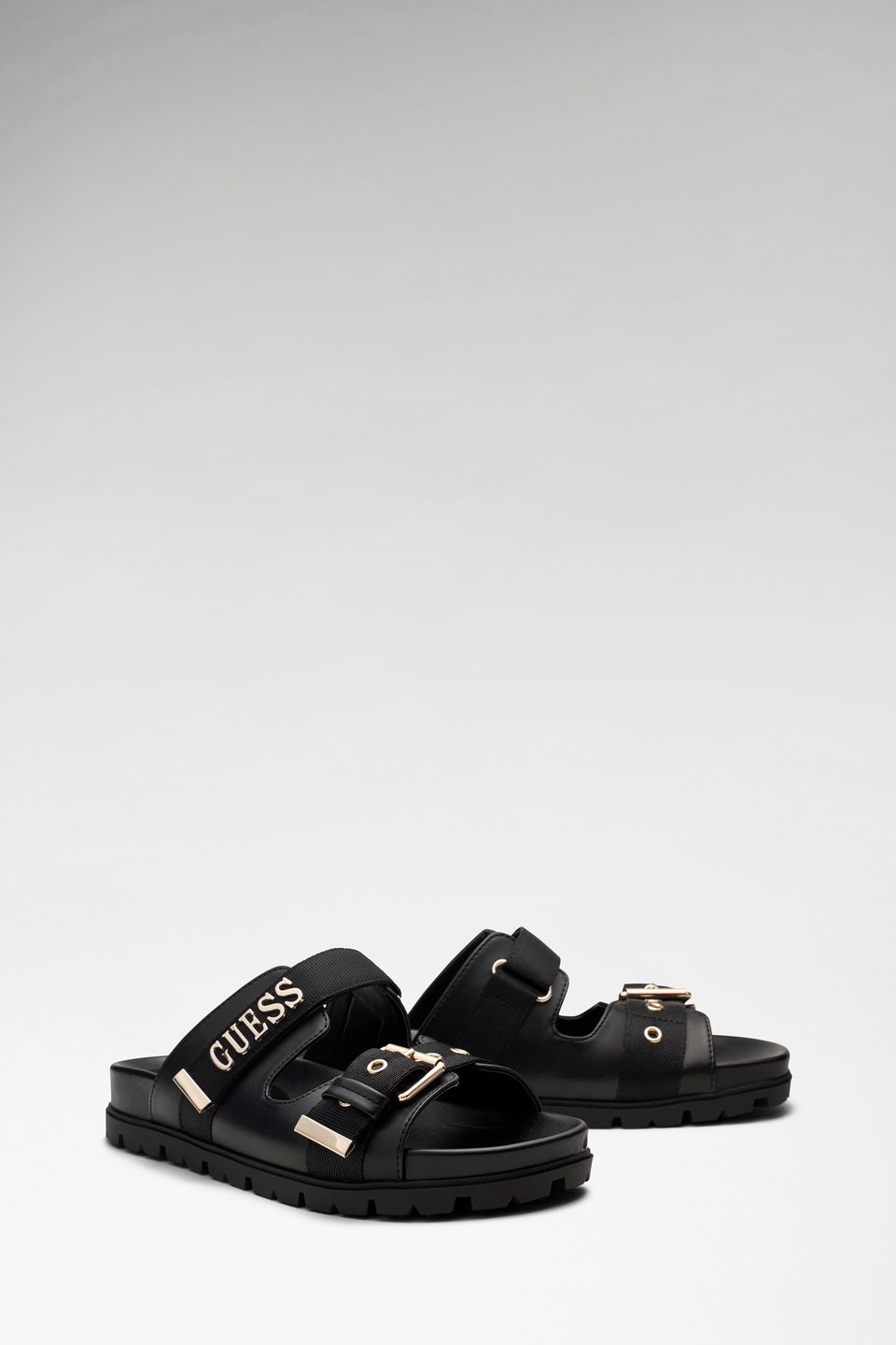Сандалии Факсона, чёрный