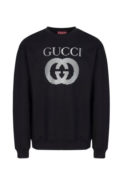 Черный мужской джемпер Gucci