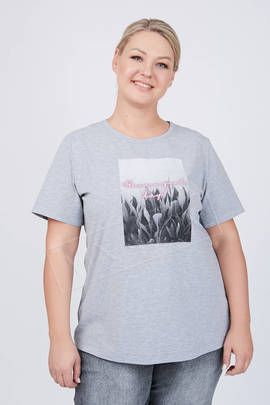 Женская блузка больших размеров V212-21299-26/23 Lady Sharm