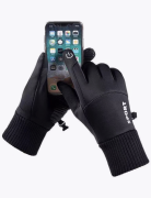 ТЕРМОПЕРЧАТКИ МУЖСКИЕ НА ФЛИСЕ СЕНСОРНЫЕ "TOUCH SCREEN" (+5⁰С -15⁰С) БЕГОВЫЕ ЛЫЖИ