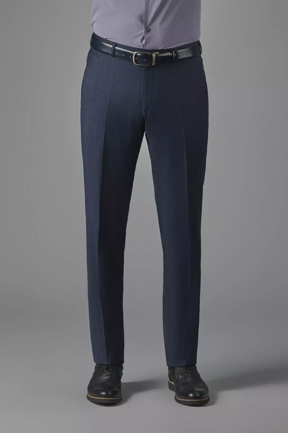Брюки из итальянской шерстяной ткани Reda Regular Fit