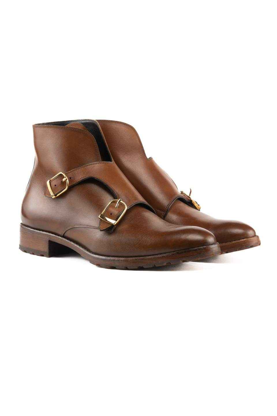 Полусапоги-монки мужские/Men's Monk Ankle Boots