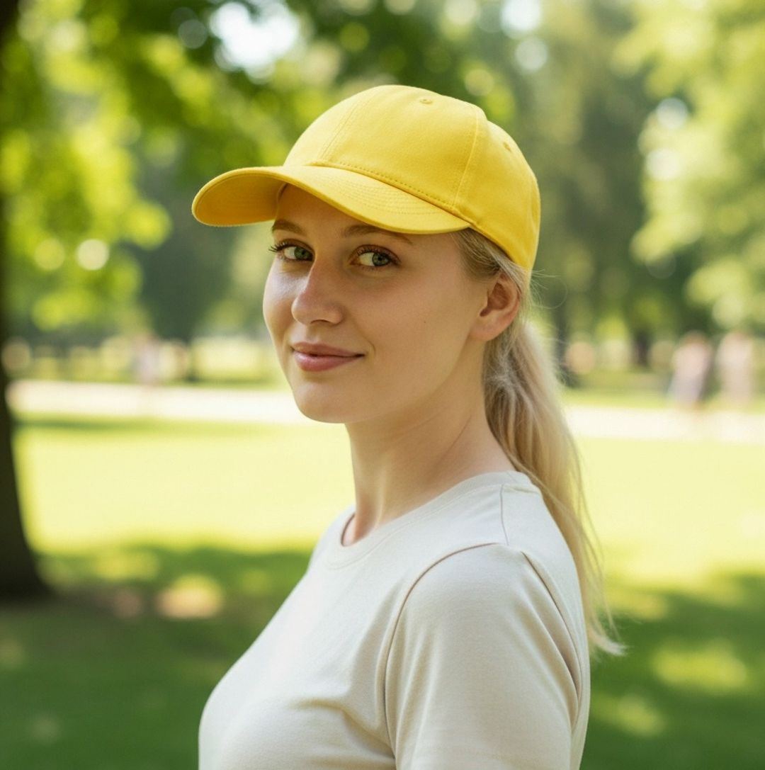 UNISEX кепка желтая в Новосибирске
