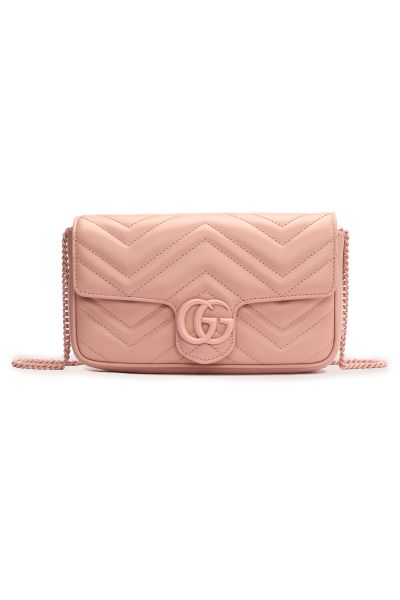 Розовая женская сумка Gucci