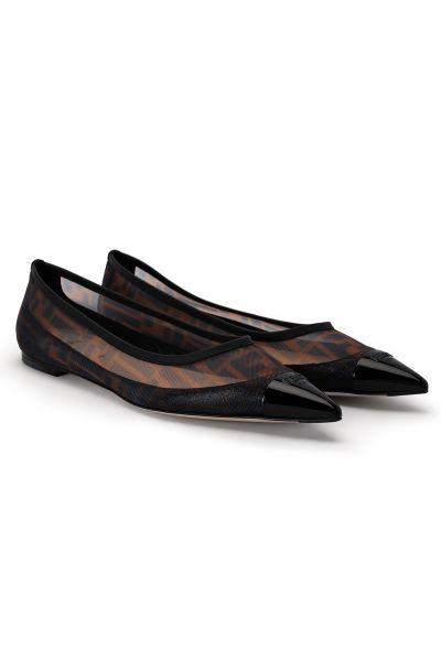 Женские балетки Fendi
