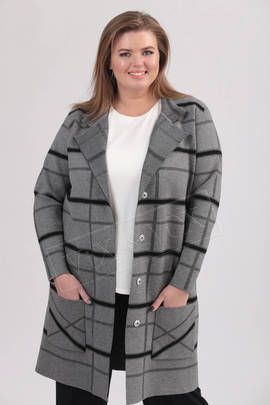 Кардиган для женщин большие размеры V21-f72 Lady Sharm