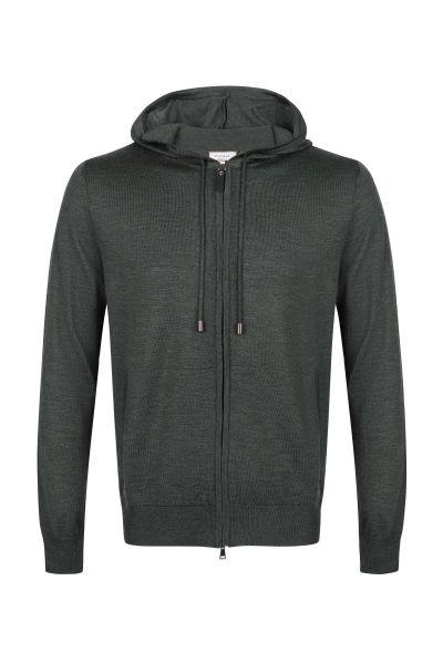 Зеленая мужская толстовка Canali