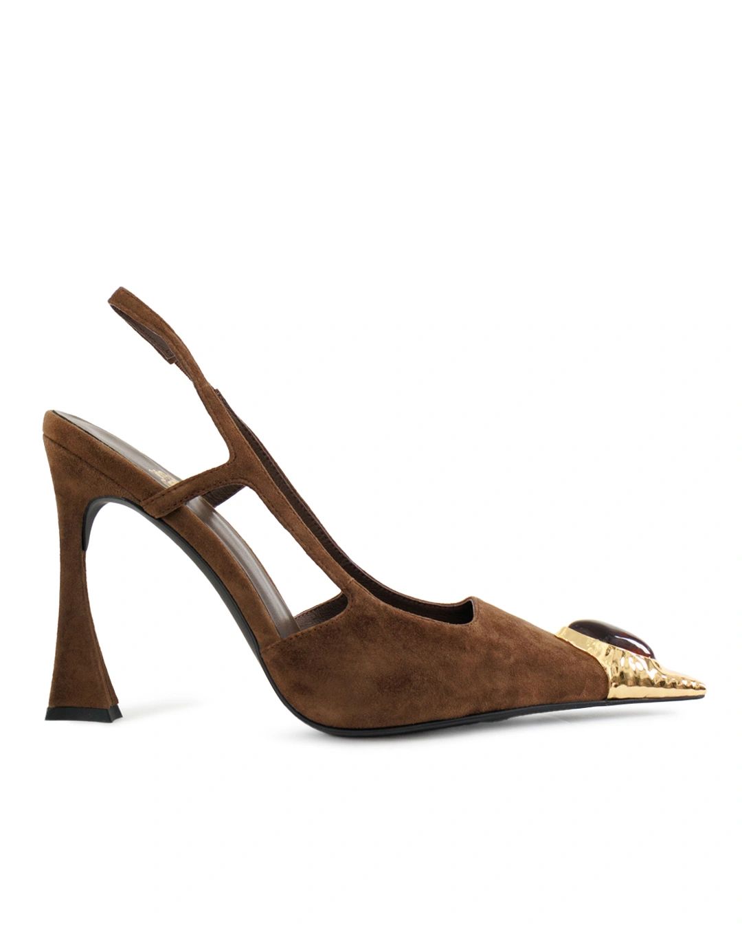 JEFFREY CAMPBELL туфли с металическим мысом