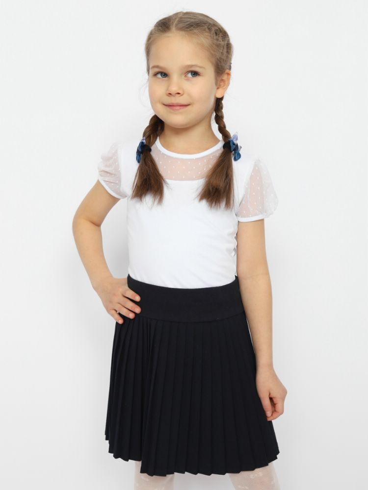 Блузка для девочки Cherubino CWJG 63198 (Белый, 80/158)