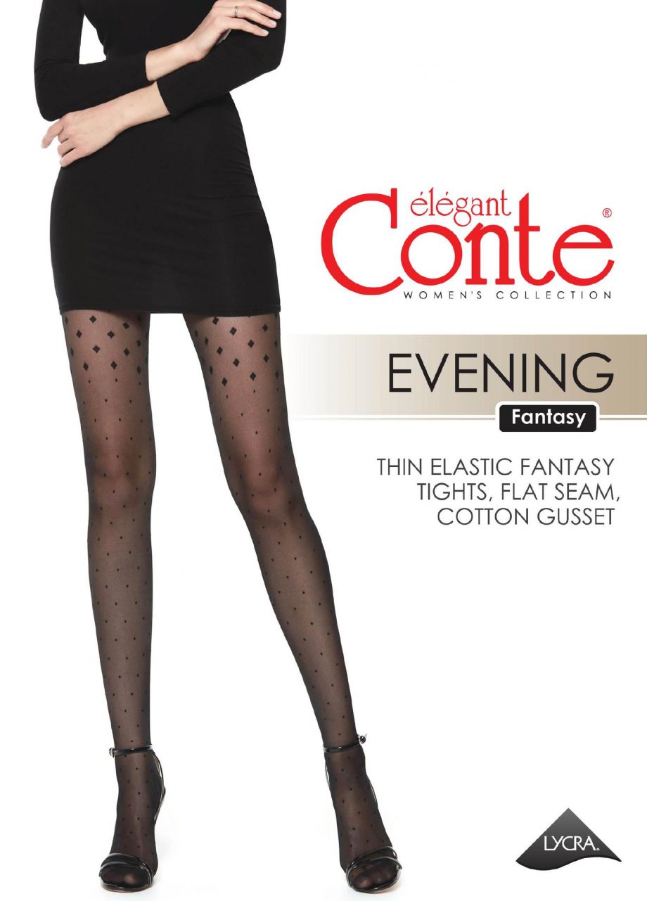 Фантазийные колготки FANTASY EVENING Колготки женские Conte