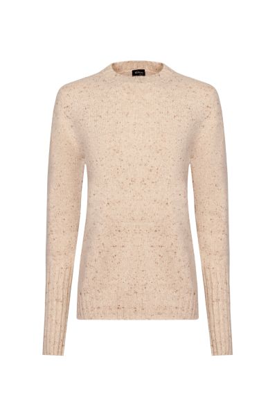 Бежевый женский джемпер Kiton