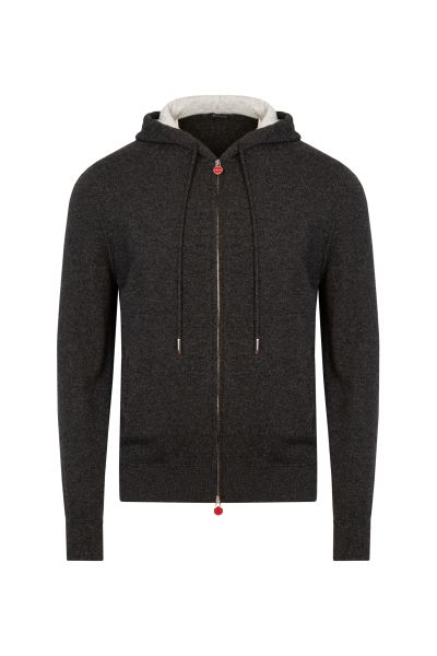 Серый мужской кардиган Kiton