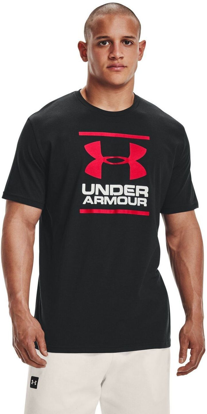 Футболка UA GL Foundation SS T Black / White / Red