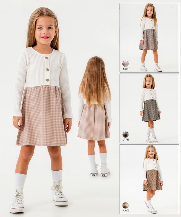 платье для девочек авангардное