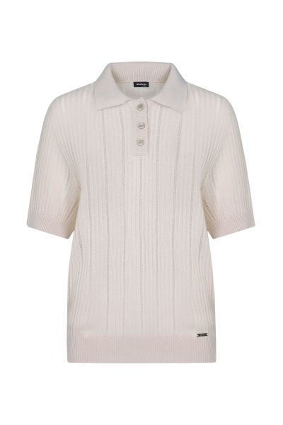 Розовое женское поло Kiton