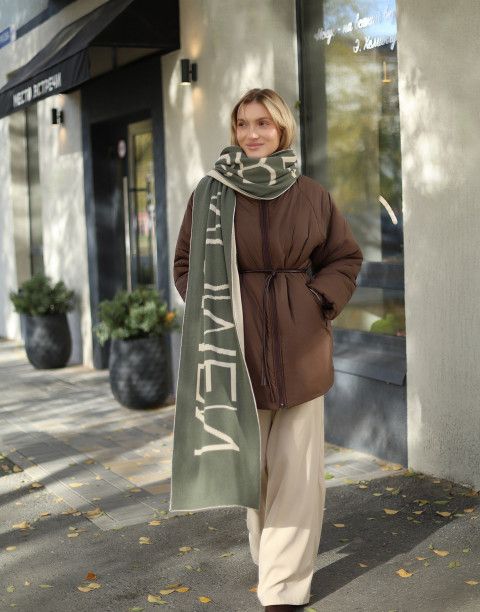 Шарф вязаный BRANDWOMEN