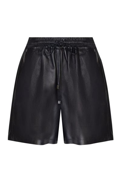 Черные женские шорты Kiton