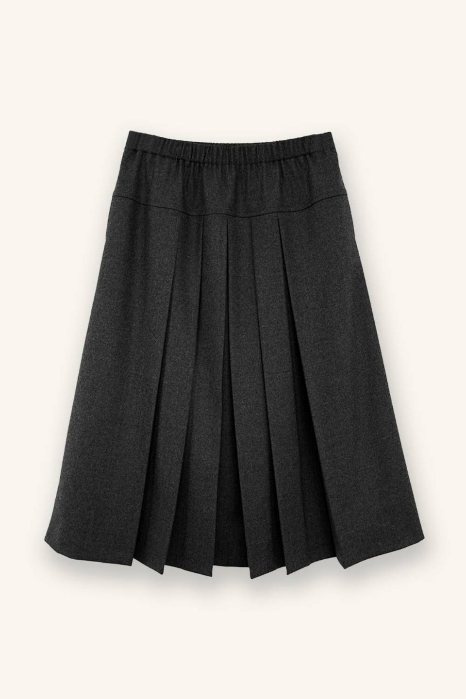 Юбка The Avant Pleat черная