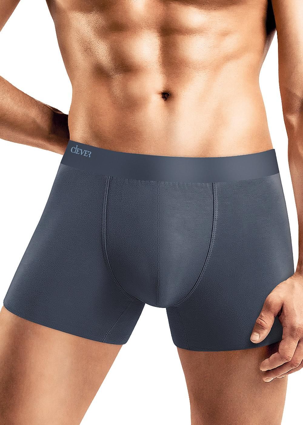 Трусы мужские боксеры хлопок бесшовные Clever