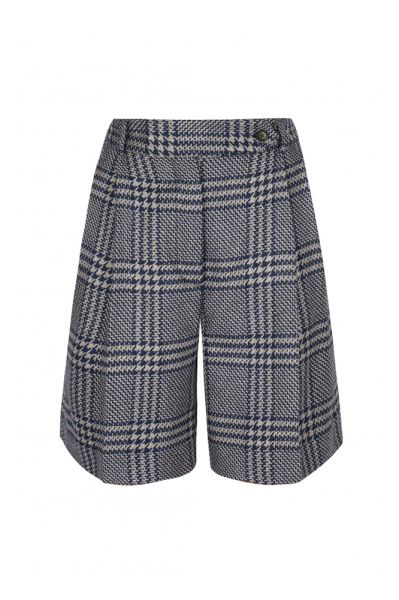 Серые женские шорты Kiton