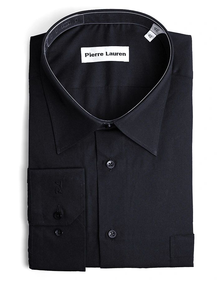 Рубашка черная Pierre Lauren / Pierre Lauren / 23710229