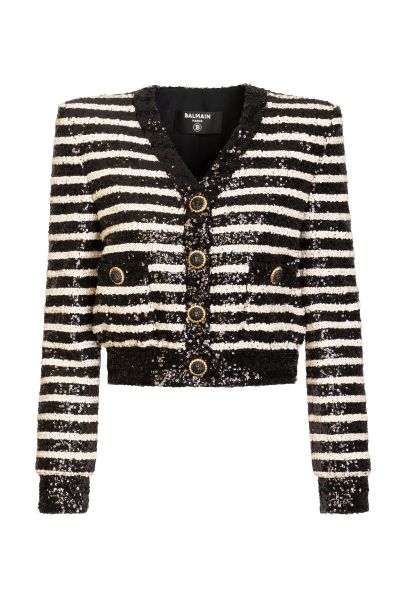 Черный женский кардиган Balmain