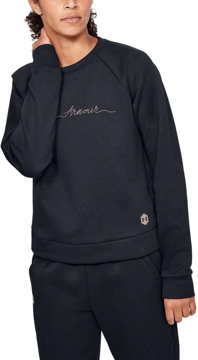 Джемпер RECOVERY FLEECE SCRIPT CREW-BLK,LG