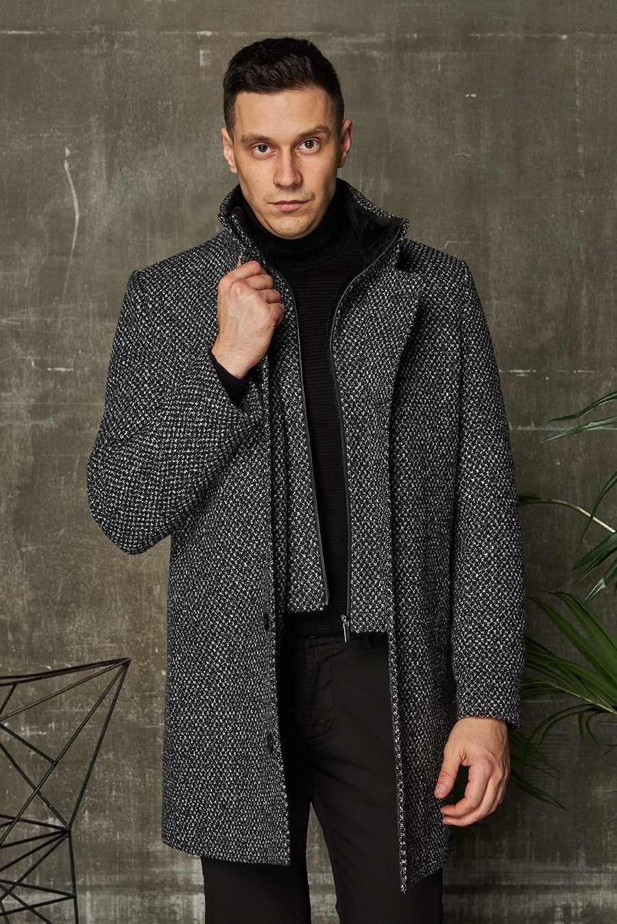 Зимнее мужское пальто. Арт.:4265